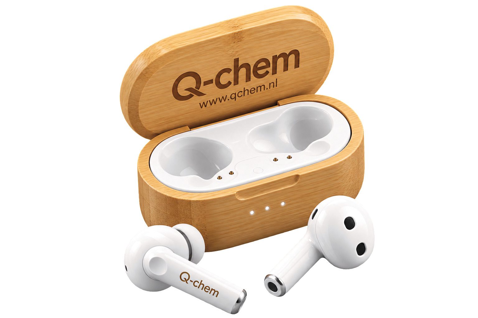 Q-Chem Premium Bamboo Earbuds